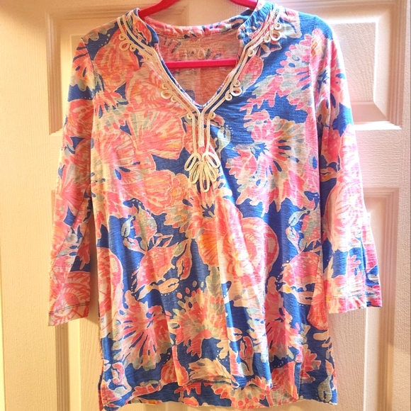 Lilly Pulitzer cotton tunic - Picture 1 of 2